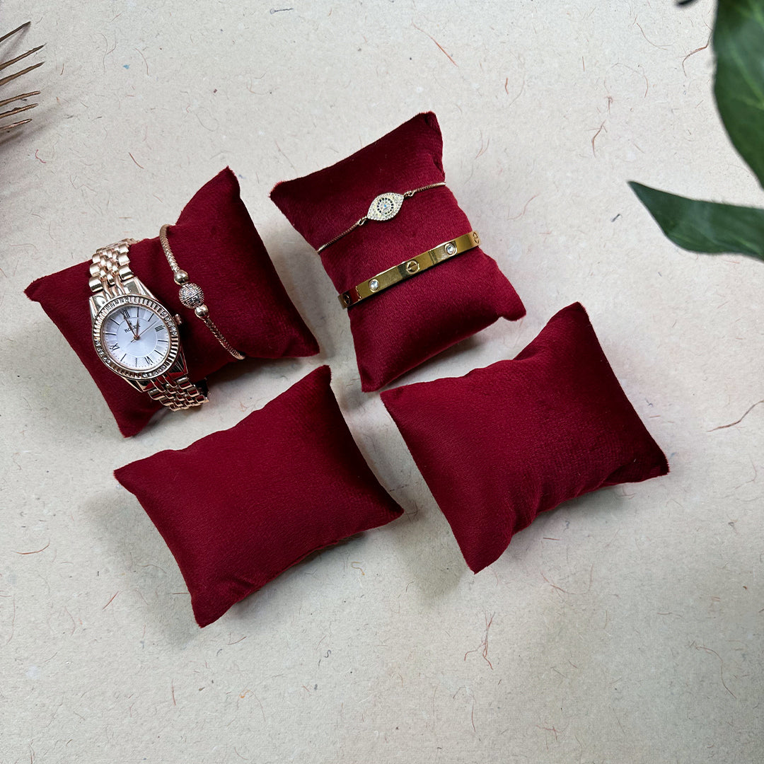 Velvet Display Pillow for Watch & Bracelet